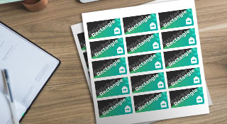 Stickers rectangles intrieur