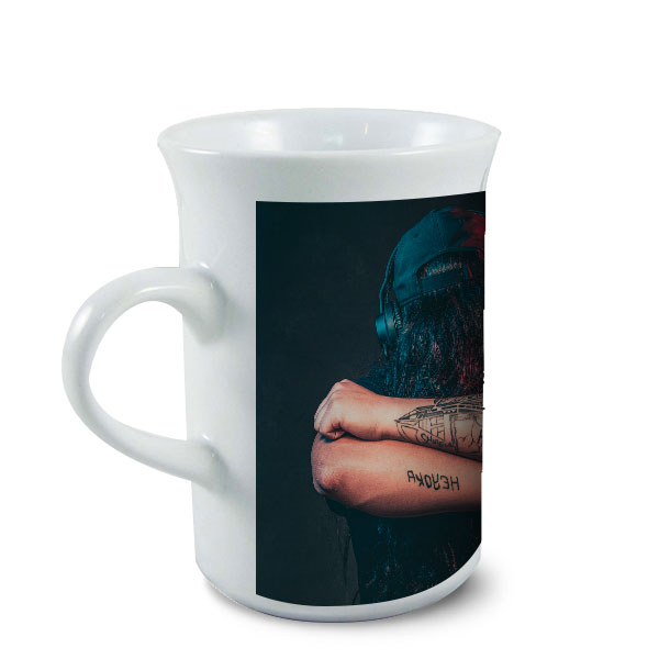 Mug à thé personnalisé impression couleur panoramique
